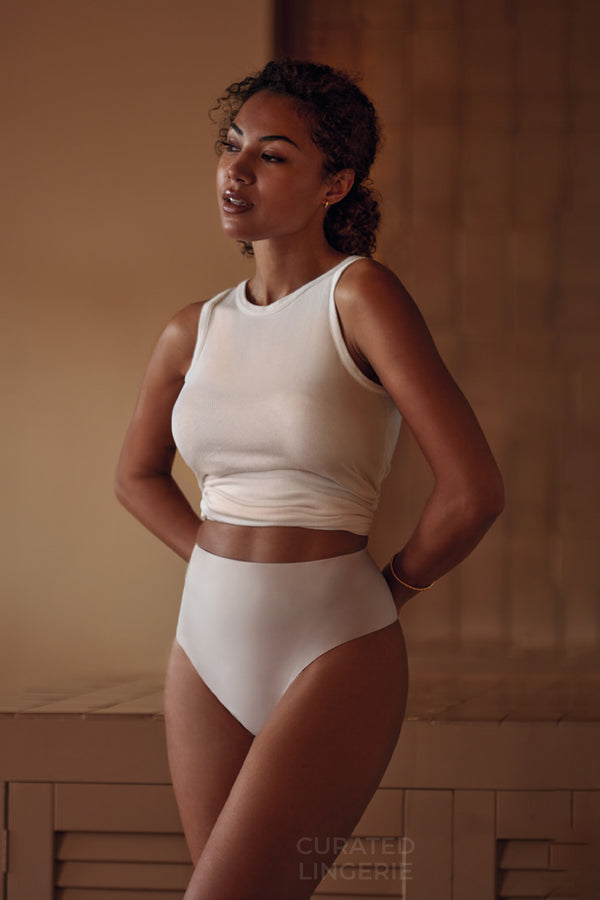 Janira Perfect Curves Super High Thong - Dune