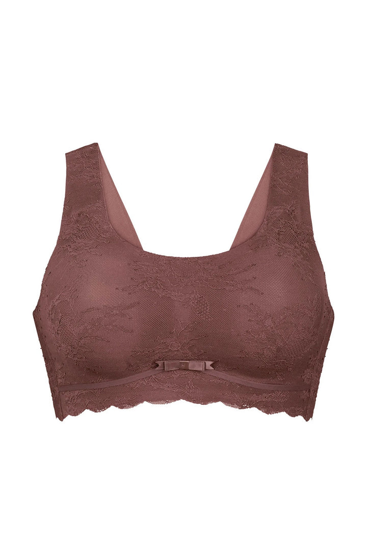 Anita Essentials Lace Bralette - Berry - CURATED LINGERIE