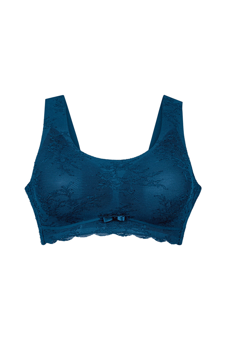 Anita Essentials Lace Bralette - Maritime Blue - CURATED LINGERIE