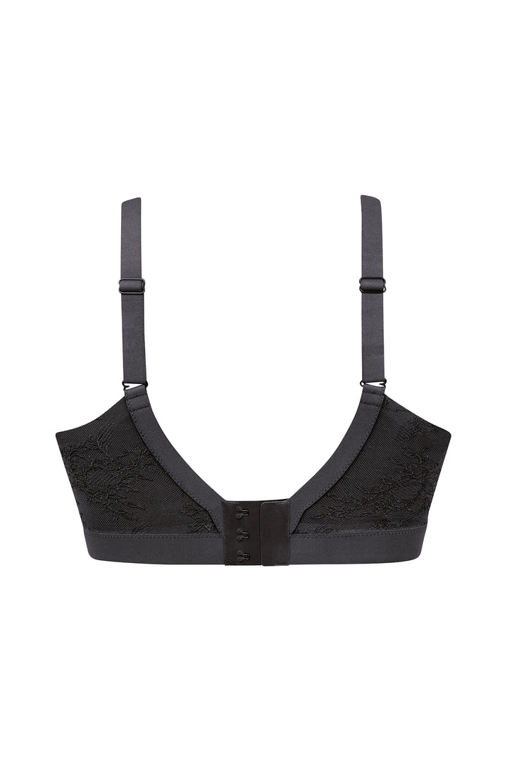 Anita Essential Lace Nursing Bra - Anthracite - CURATED LINGERIE