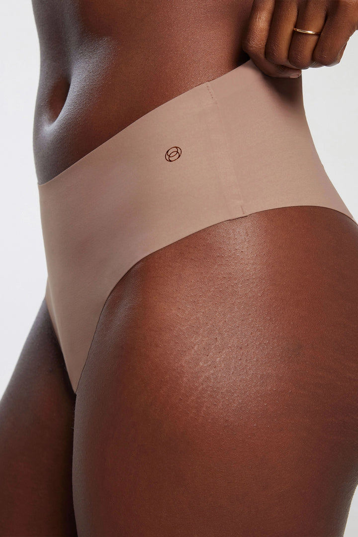 Evelyn & Bobbie Hi-Waist Thong - Willow.
