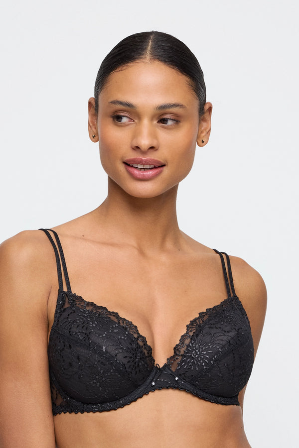 Marie Jo Jane Push Up Bra - Black