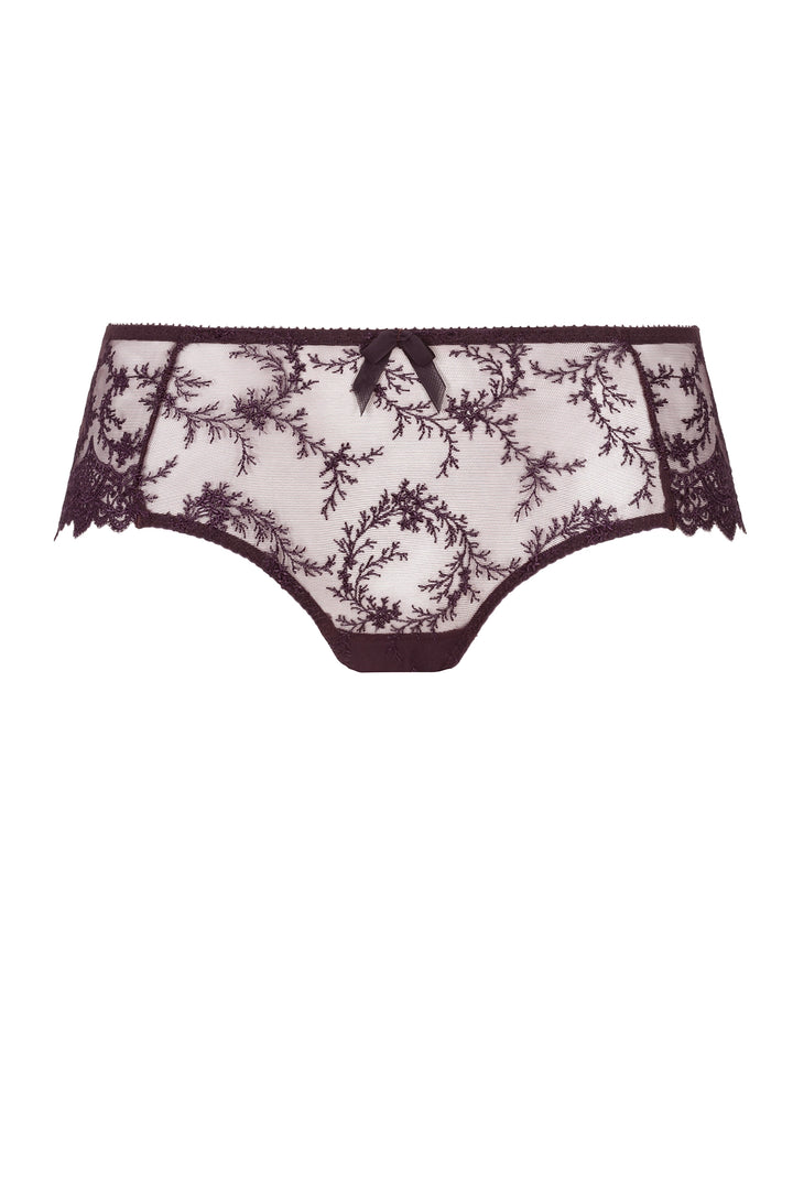 Empreinte Louise Shorty - Cassis - CURATED LINGERIE