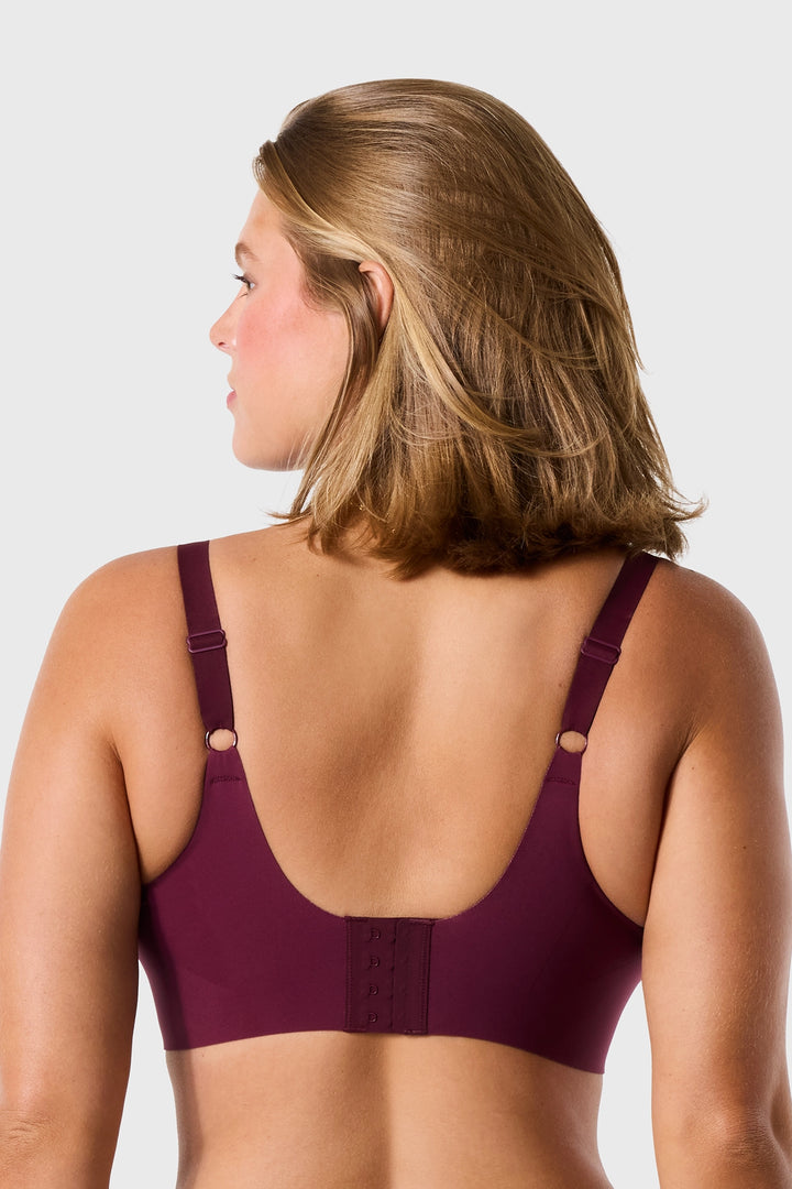 Evelyn & Bobbie Beyond Bra Mesh - Berry (Limited Edition) - CURATED LINGERIE