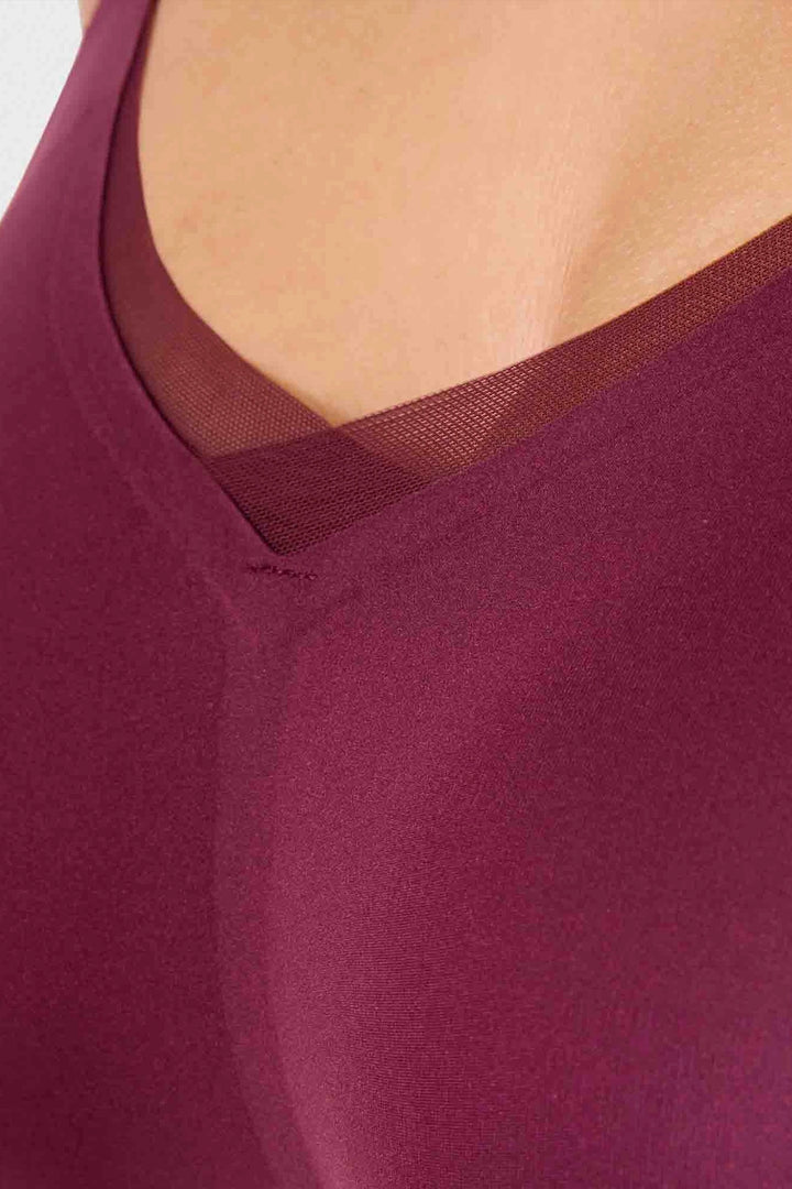 Evelyn & Bobbie Beyond Bra Mesh - Berry (Limited Edition) - CURATED LINGERIE