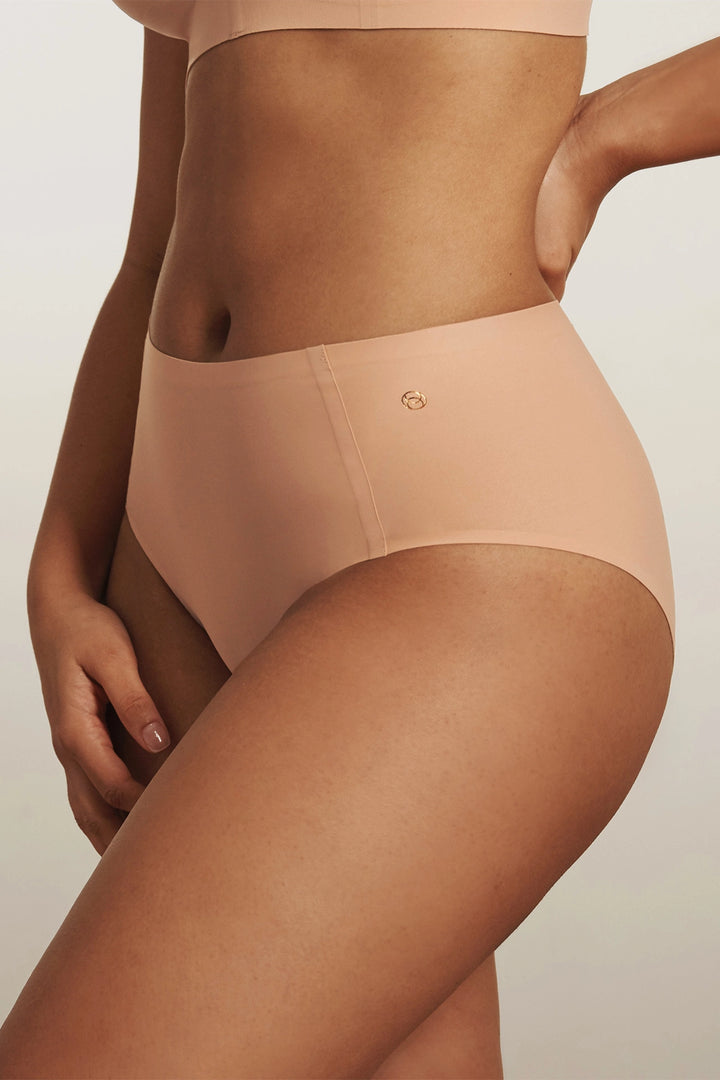 Evelyn & Bobbie Retro Bikini - Himalayan Salt - CURATED LINGERIE