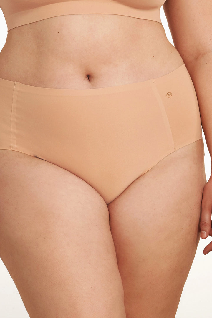 Evelyn & Bobbie Retro Bikini - Himalayan Salt - CURATED LINGERIE