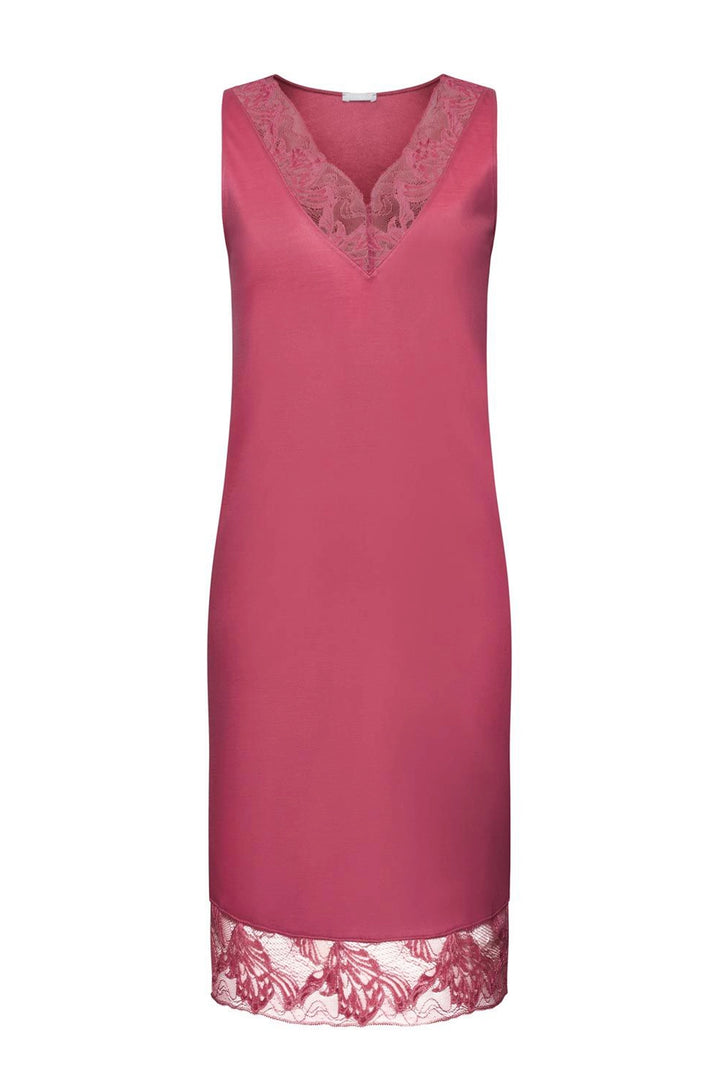 HANRO Eva NW Nightdress - Rose Wine - CURATED LINGERIE
