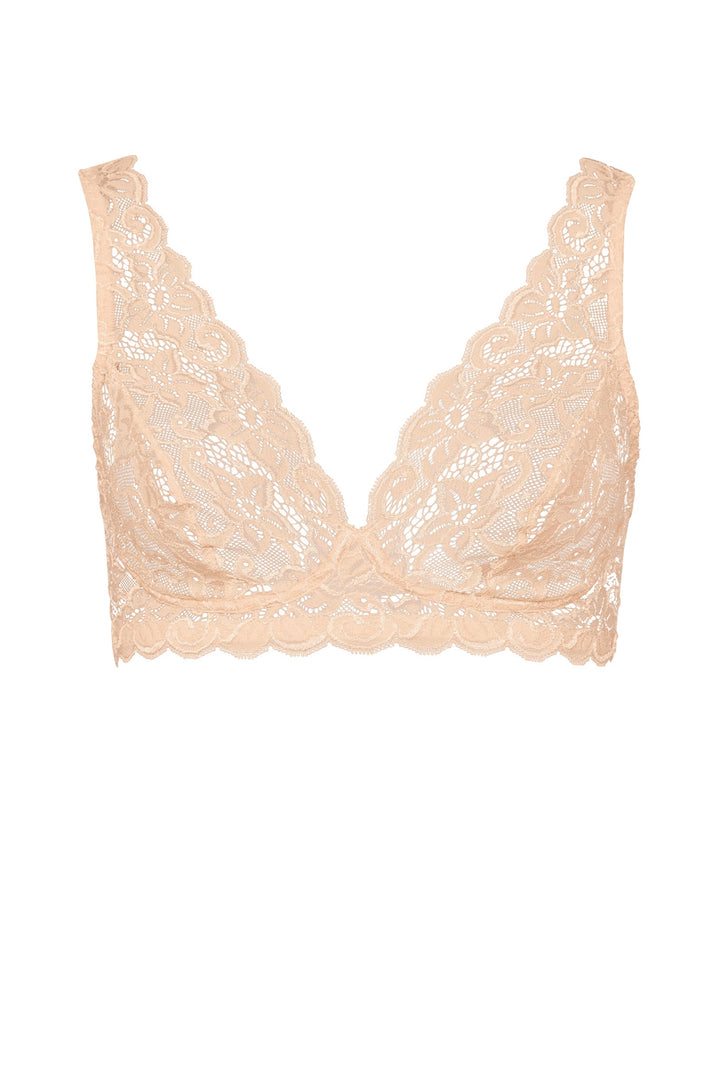 HANRO Moments Soft Cup Bra - Skin - CURATED LINGERIE