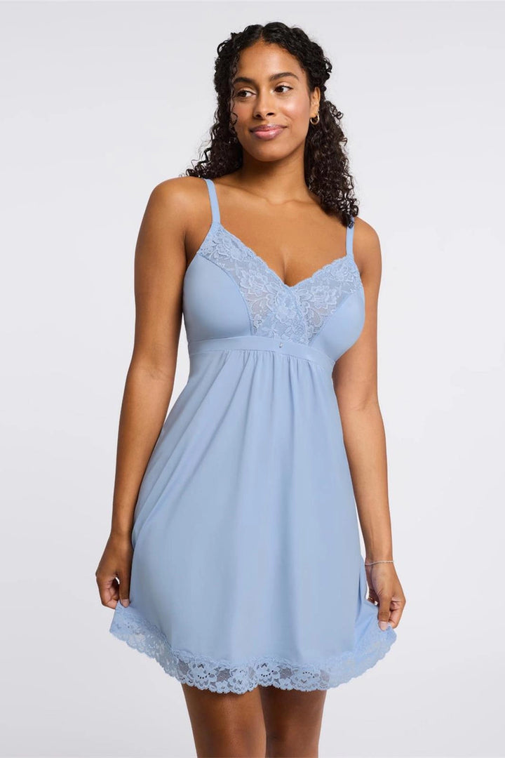 Montelle Bust Support Chemise - Beach House - CURATED LINGERIE