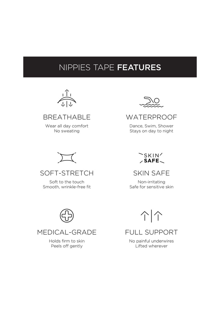 Nippies Breast Lift Tape - Caramel.