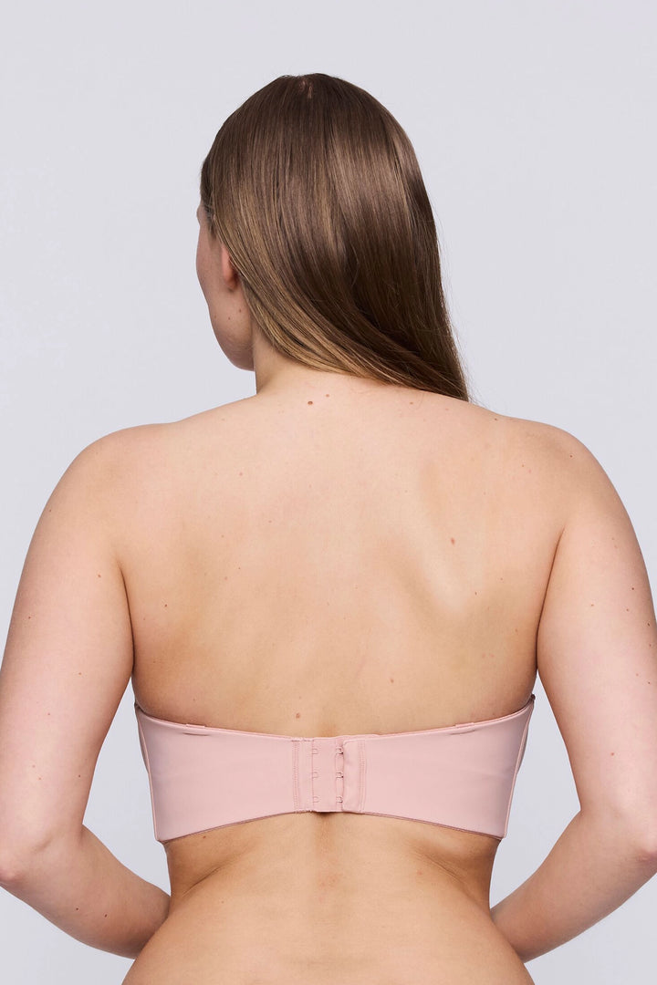 PrimaDonna Figuras Strapless Bra - Powder Rose - CURATED LINGERIE