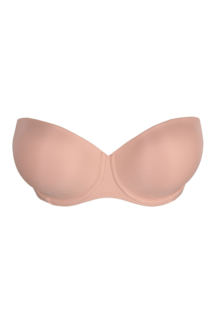 PrimaDonna Figuras Strapless Bra - Powder Rose - CURATED LINGERIE