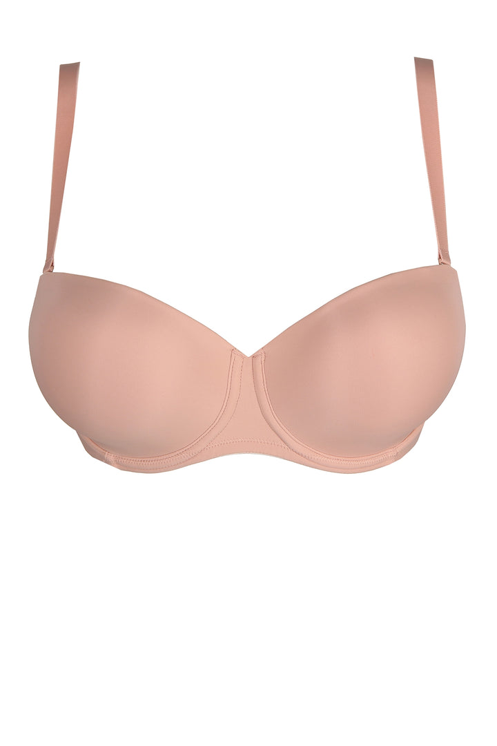 PrimaDonna Figuras Strapless Bra - Powder Rose - CURATED LINGERIE
