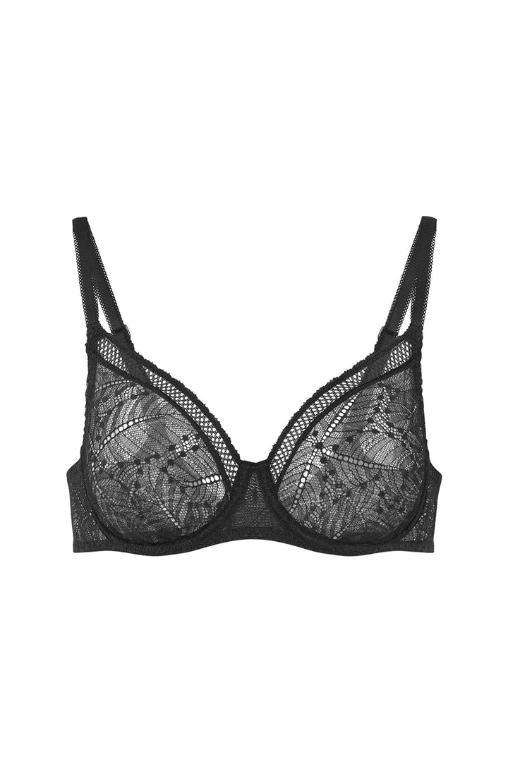 Simone Perele Comete Seamless Bra - Black - CURATED LINGERIE