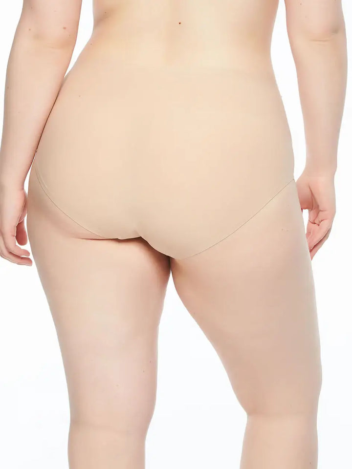 Chantelle SoftStretch Full Brief (1X-4X) - Ultra Nude - CURATED LINGERIE
