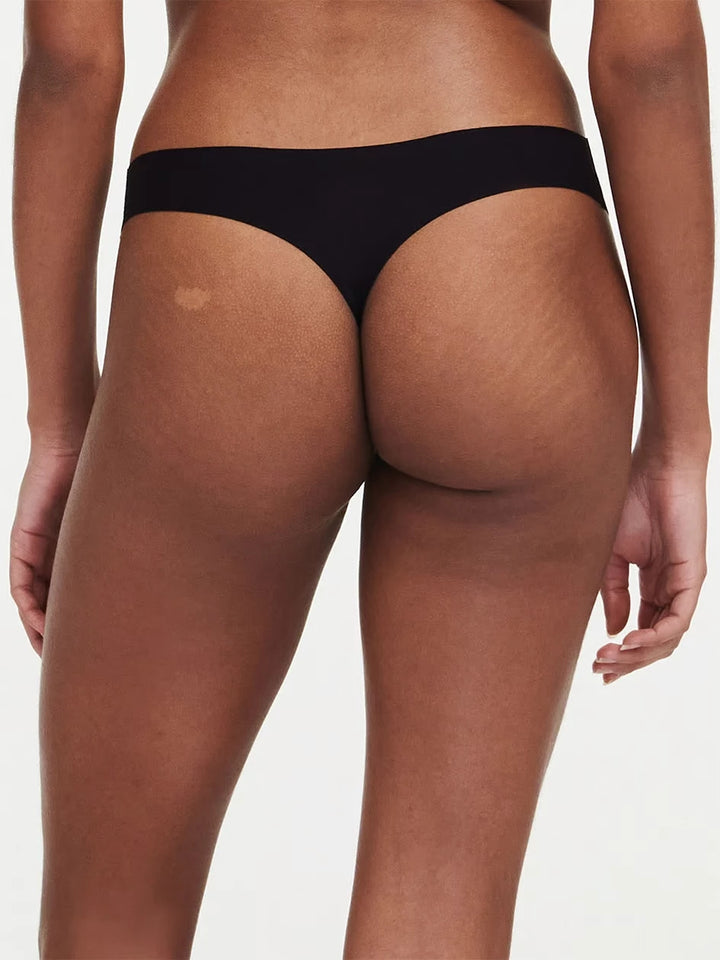 Chantelle SoftStretch Thong - Black - CURATED LINGERIE